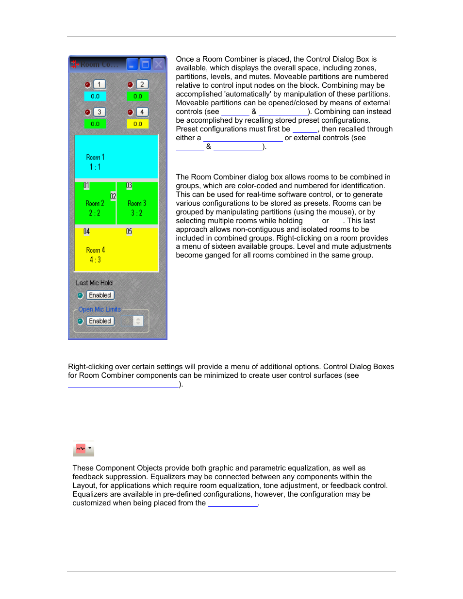 Equalizers | Biamp LTR User Manual | Page 129 / 245