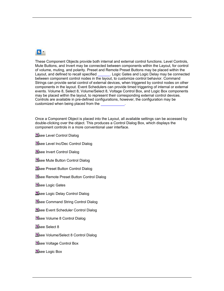 Controls, Meters, T from | Controls (see | Biamp LTR User Manual | Page 147 / 245