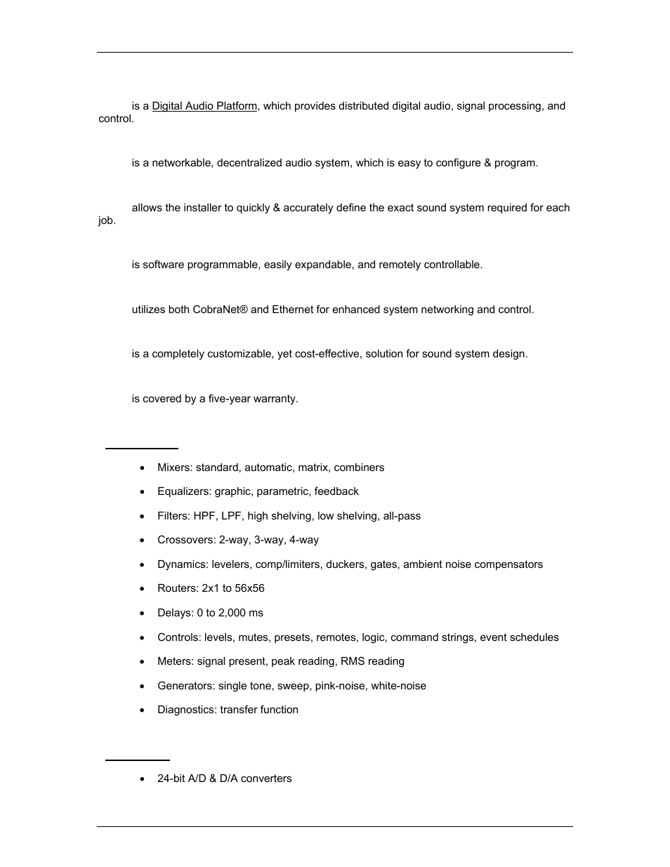 Biamp LTR User Manual | Page 36 / 245