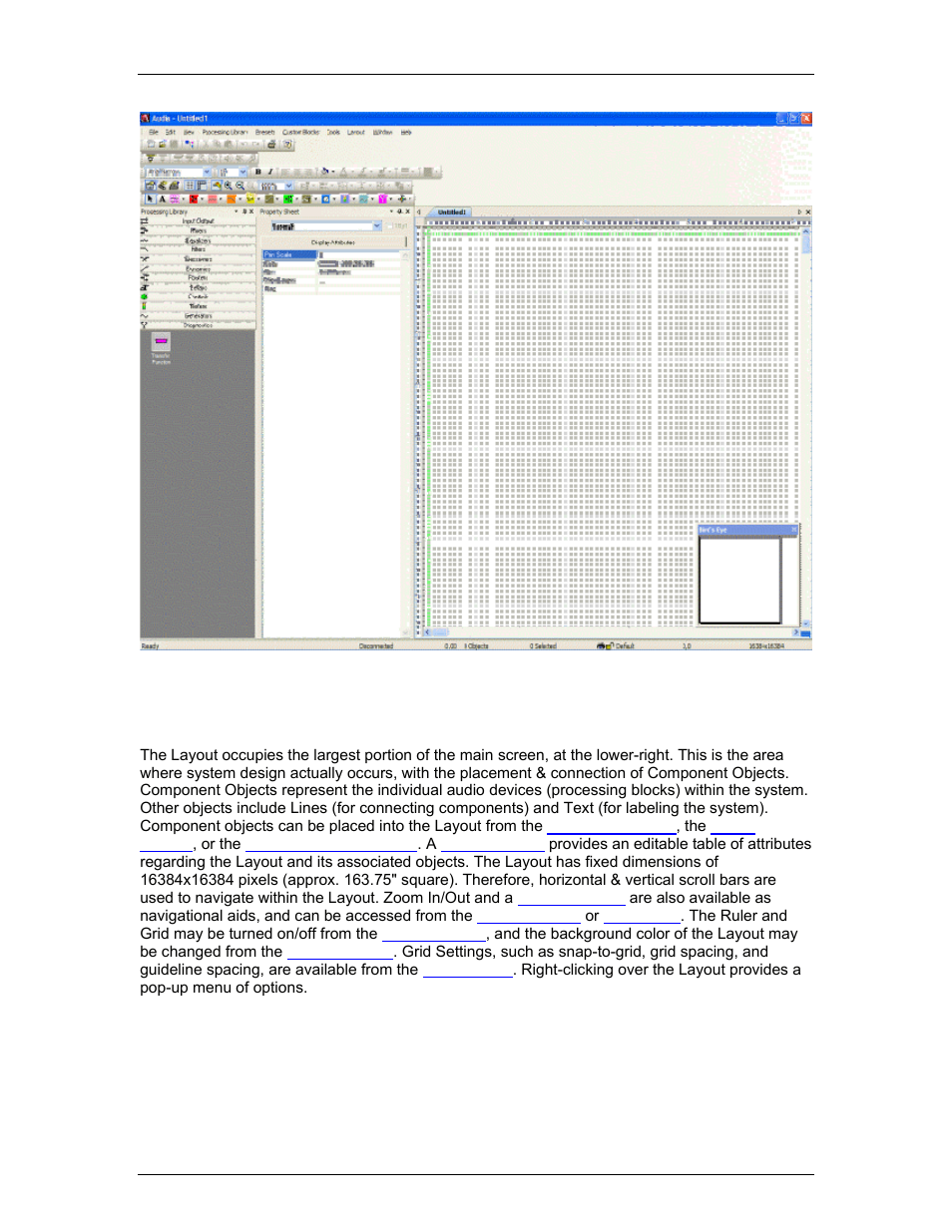 Layout, Occupie | Biamp LTR User Manual | Page 46 / 245