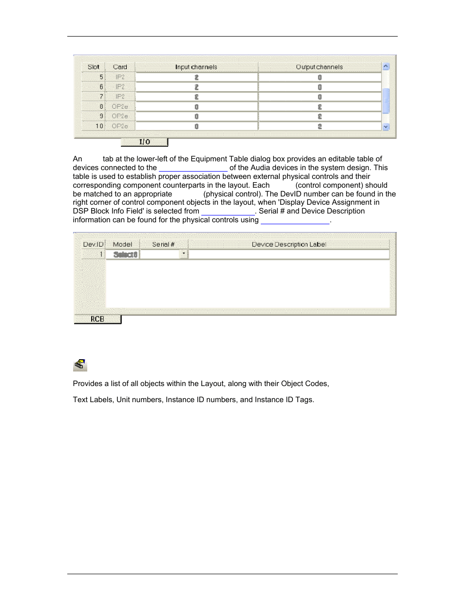 Object inspector, Layout compile results | Biamp LTR User Manual | Page 85 / 245