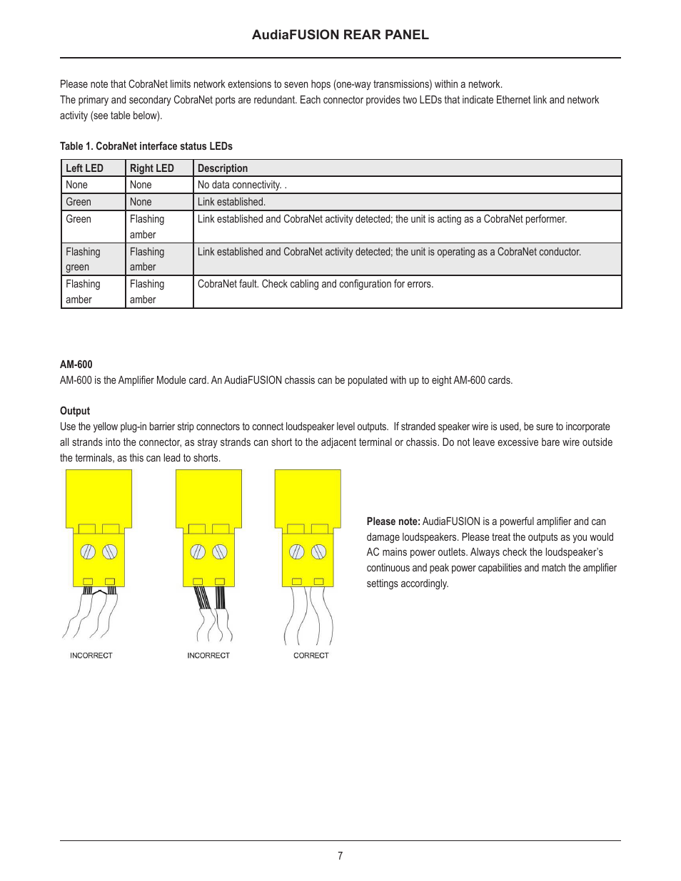 Biamp AudiaFUSION User Manual | Page 8 / 19