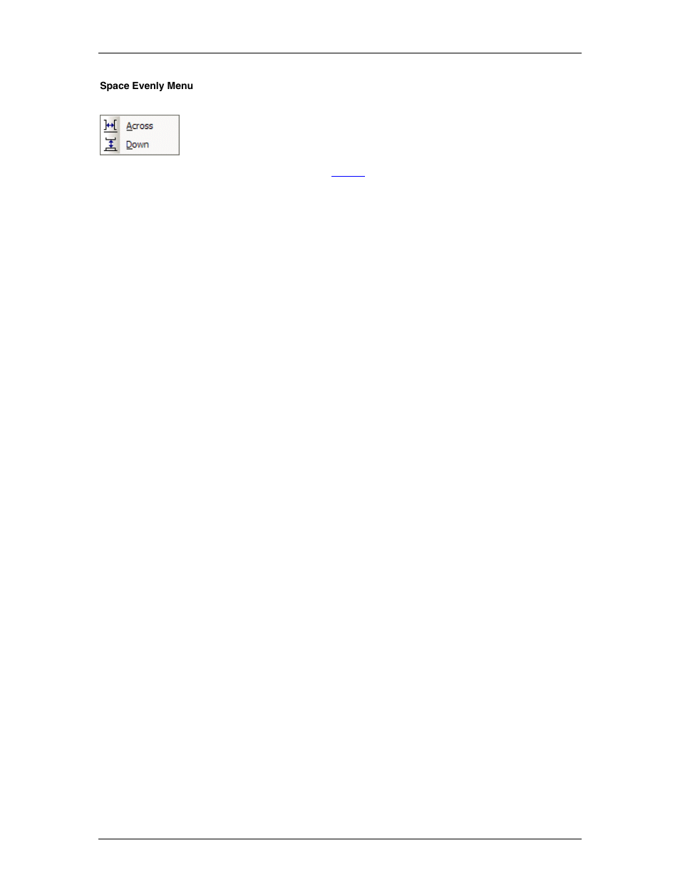 Space evenly menu, Space evenly | Biamp A4 User Manual | Page 34 / 89