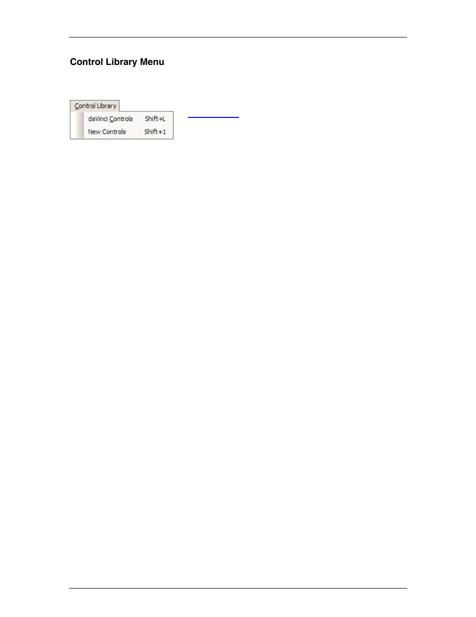 Control library menu, Tegory from the, It can also be | Biamp LTR User Manual | Page 18 / 89