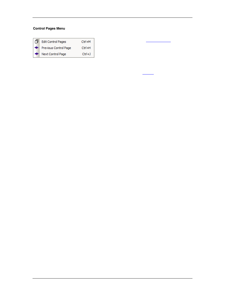 Which, Control, Sub-menu | Biamp LTR User Manual | Page 43 / 89