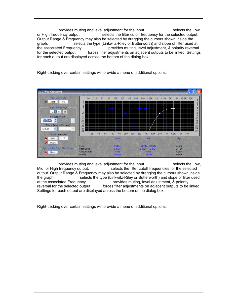 Way crossover, See 3 | Biamp LTR User Manual | Page 131 / 217