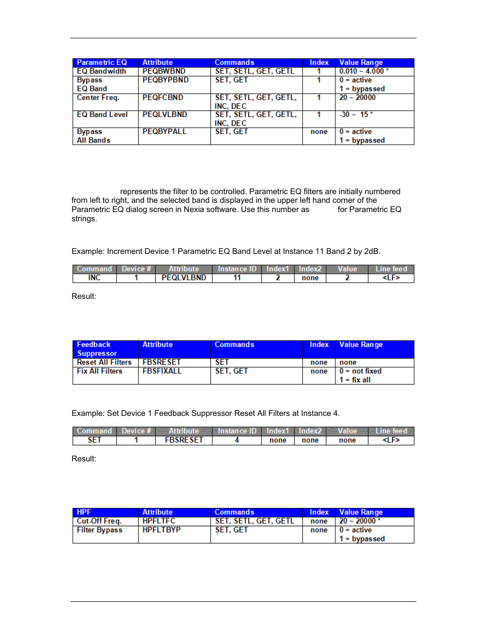 Filter blocks | Biamp LTR User Manual | Page 196 / 217