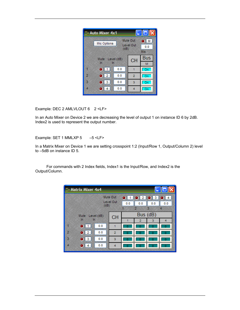 Value, Is used to spe, Will not need to | Range that the attr | Biamp LTR User Manual | Page 205 / 217