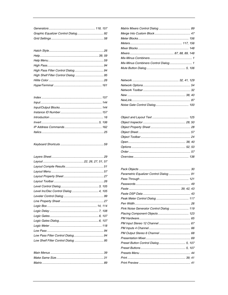 Biamp A4 User Manual | Page 215 / 217