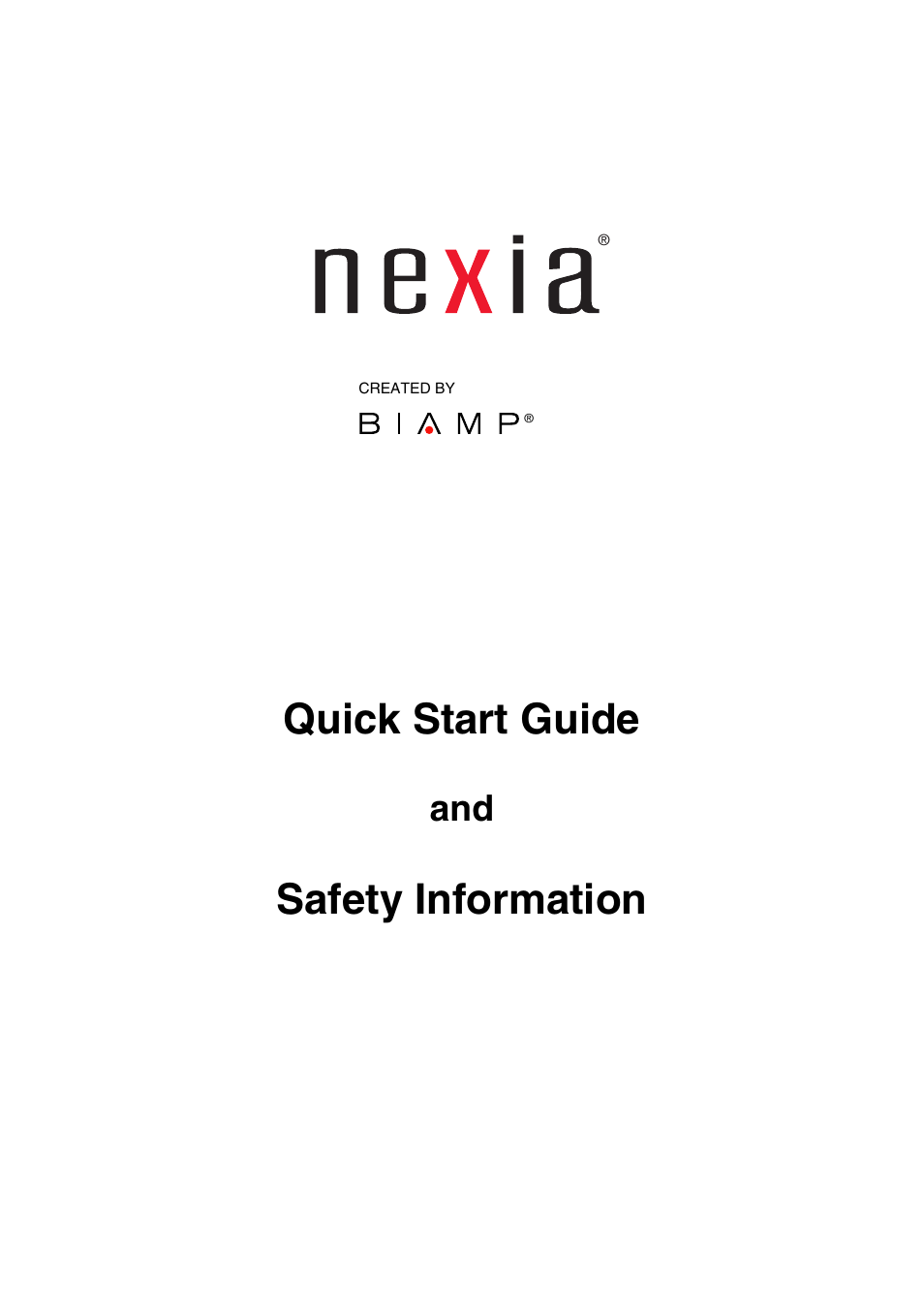 Biamp A4 User Manual | 18 pages