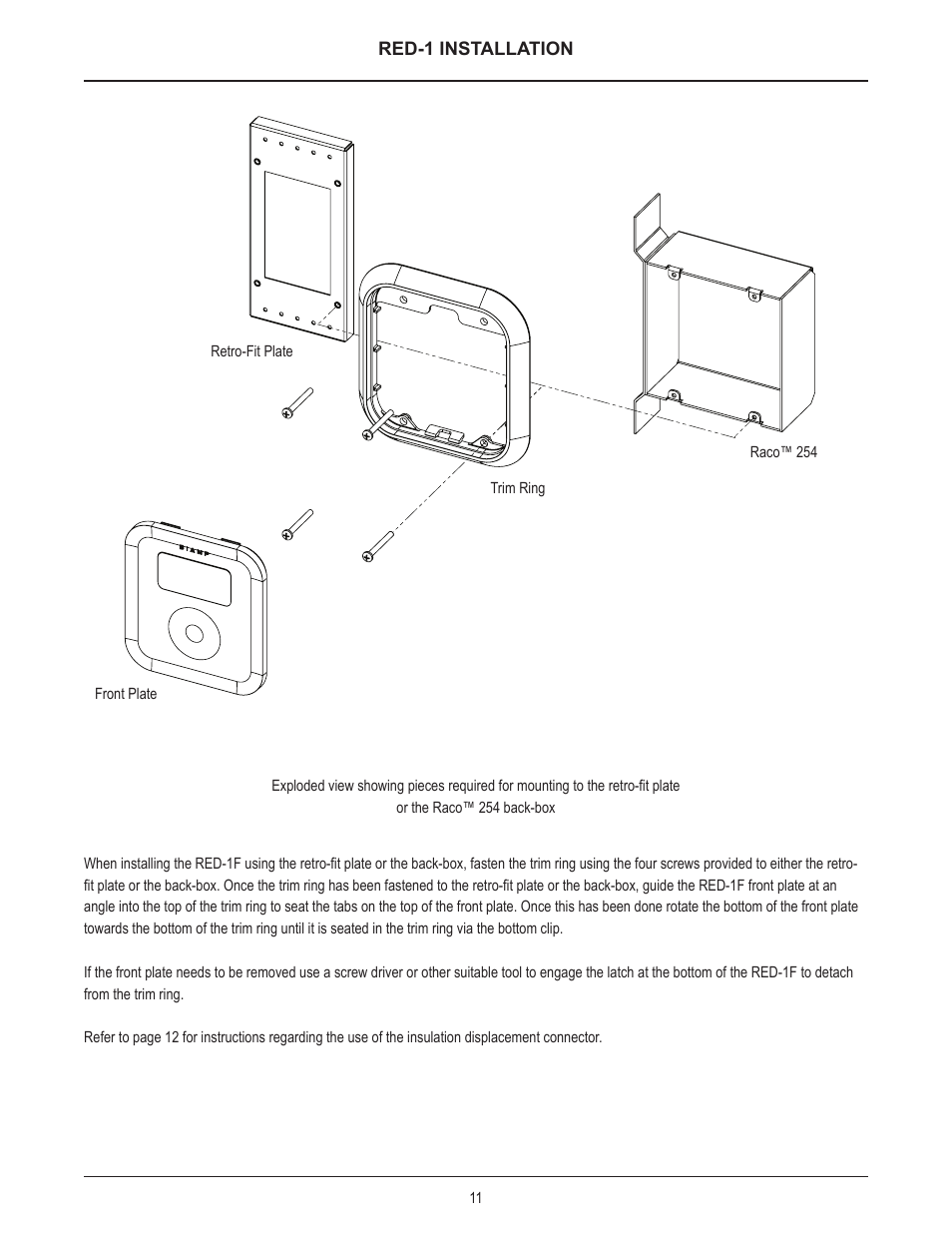 Biamp RED-1 User Manual | Page 11 / 16