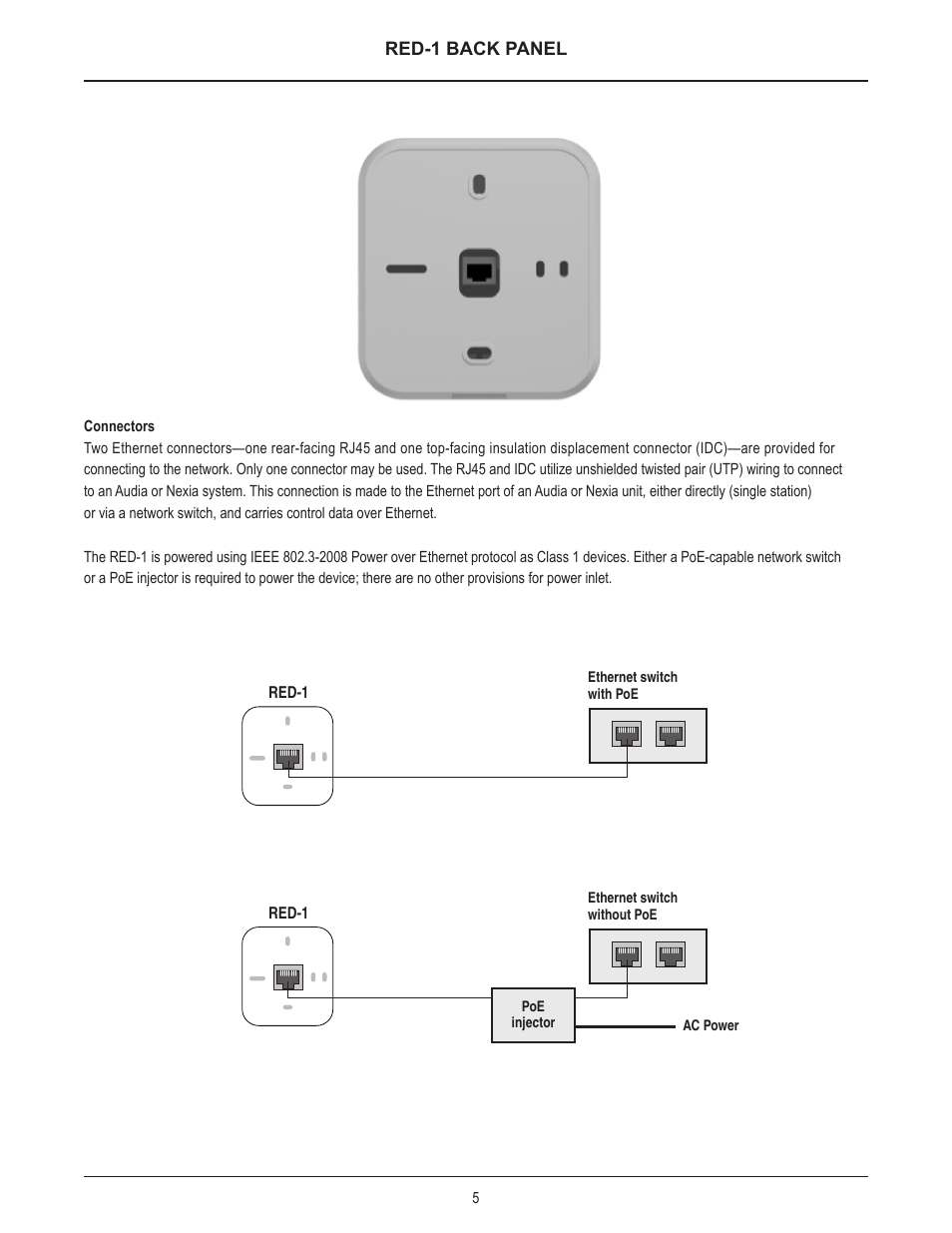 Biamp RED-1 User Manual | Page 5 / 16