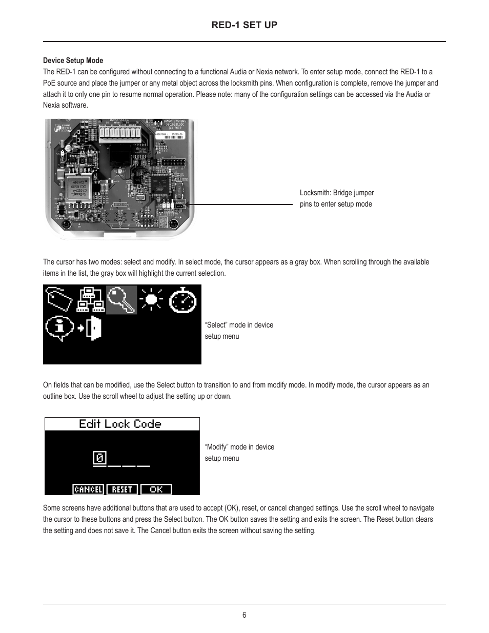 Biamp RED-1 User Manual | Page 6 / 16