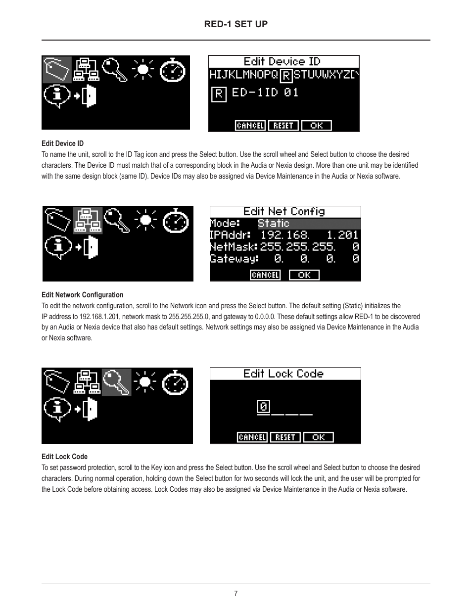 Biamp RED-1 User Manual | Page 7 / 16