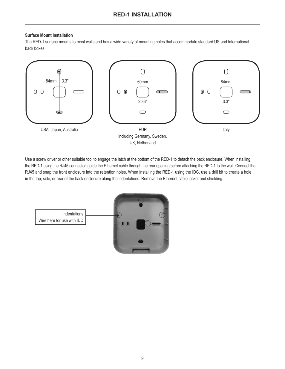 Biamp RED-1 User Manual | Page 9 / 16
