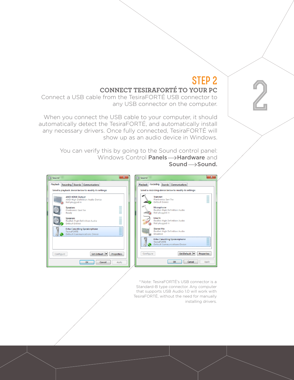 Step 2 | Biamp TesiraFORTE User Manual | Page 3 / 9