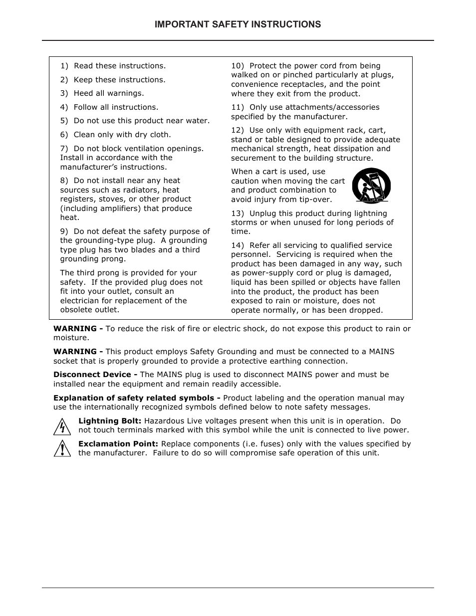 Biamp VA-8600c User Manual | Page 2 / 17