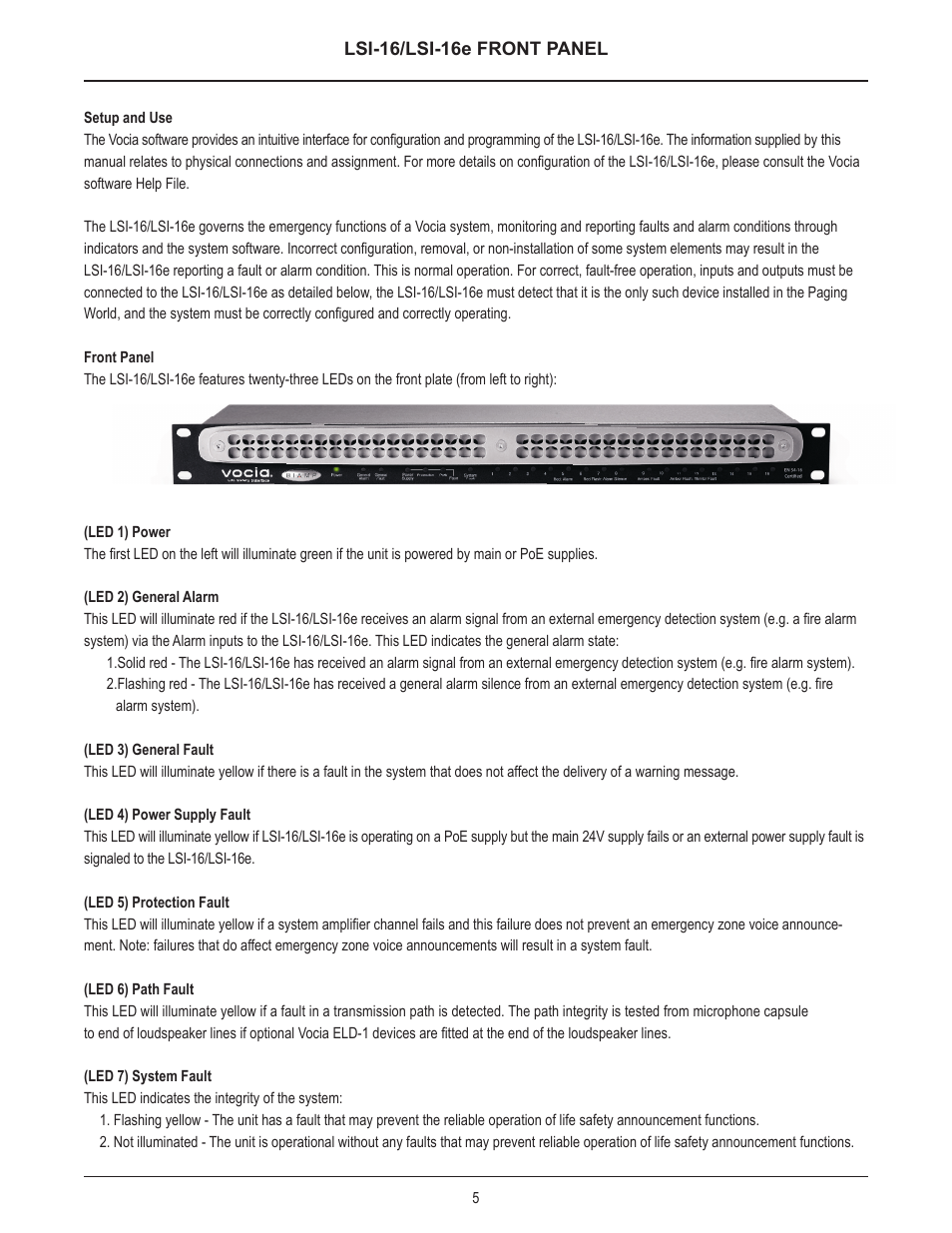 Biamp LSI-16e User Manual | Page 5 / 20