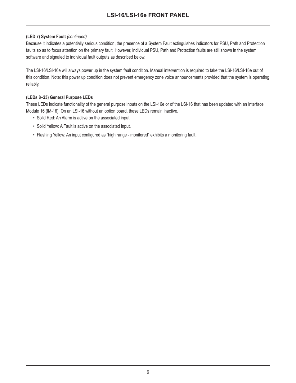 Biamp LSI-16e User Manual | Page 6 / 20