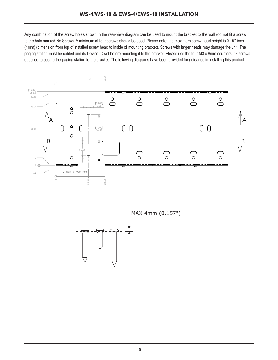 Ab b, Vocia, Profile | Biamp WS-10 User Manual | Page 10 / 16