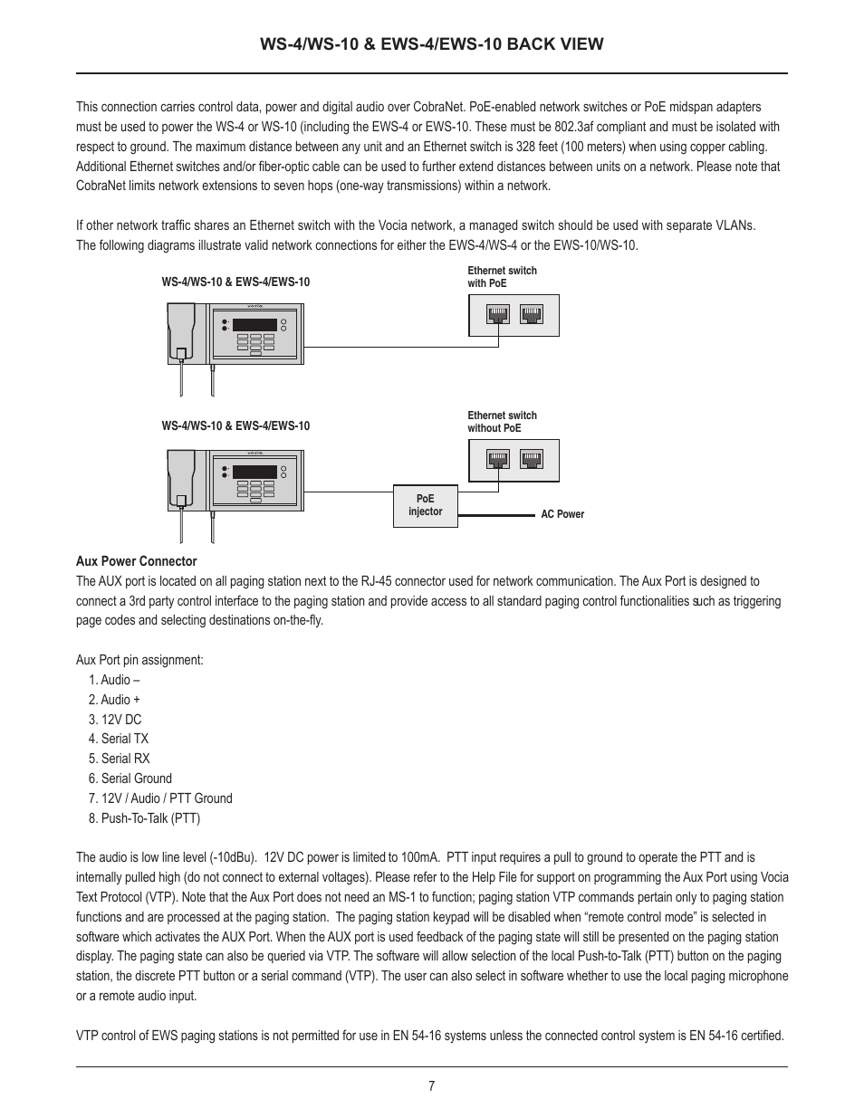 Biamp WS-10 User Manual | Page 7 / 16