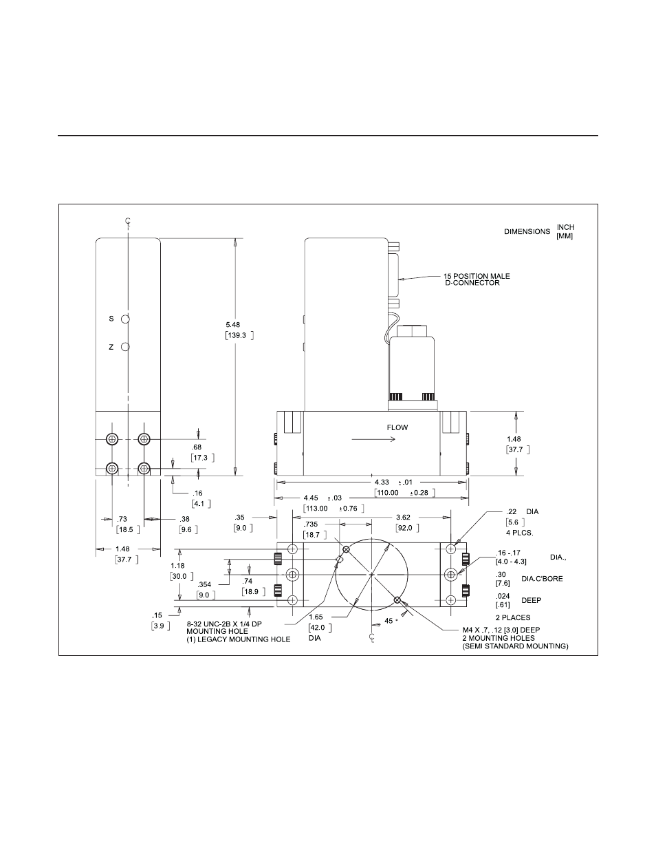 Brooks, Tmf common body dimensions | Brooks Instrument 5866M User Manual | Page 64 / 65