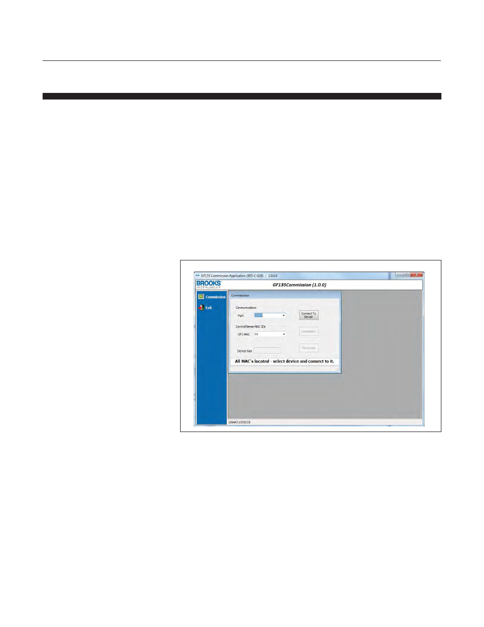 Gf100 series | Brooks Instrument GF126 User Manual | Page 38 / 82