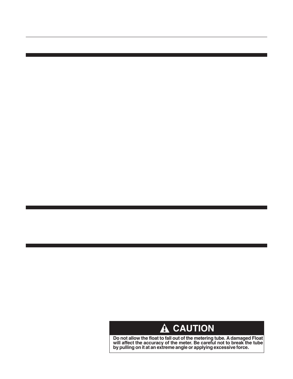 Caution, Model 1358 | Brooks Instrument 1358 User Manual | Page 12 / 44