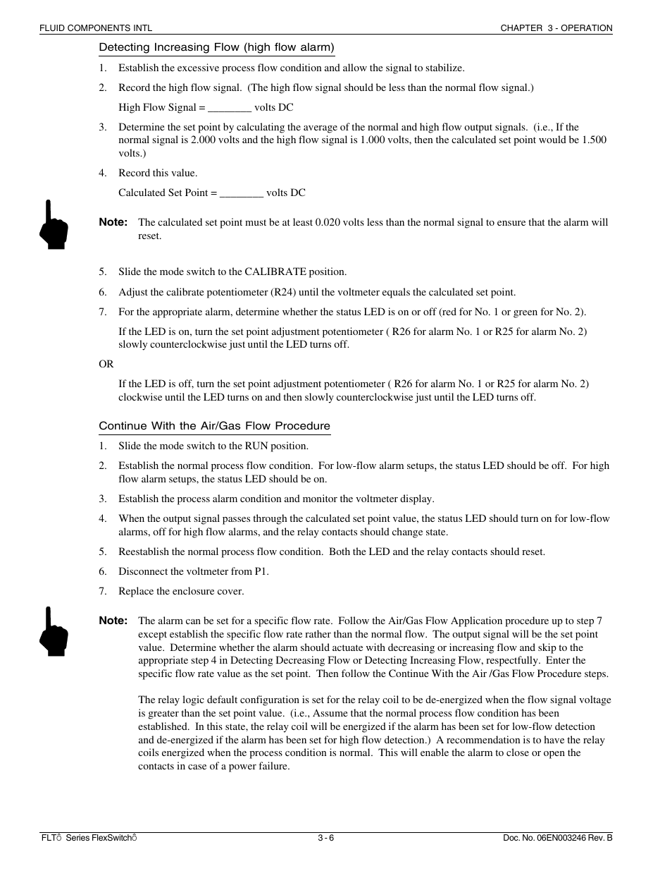 Fluid Components International FLT Series User Manual | Page 24 / 65