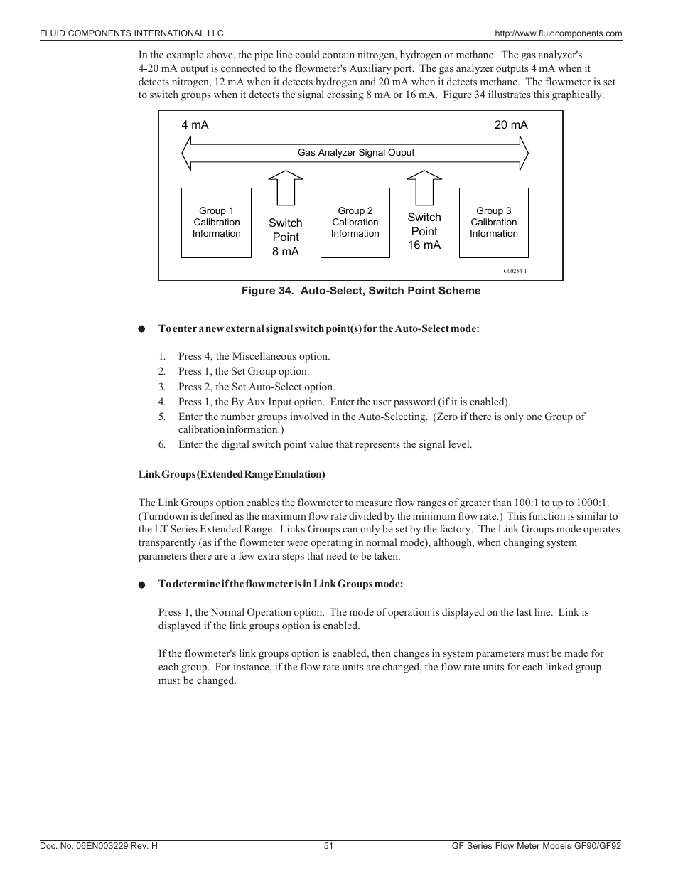 Fluid Components International GF90_GF92 User Manual | Page 55 / 102