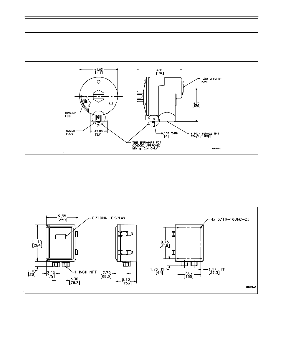Appendix a - drawings, Appendix a. drawings | Fluid Components International GF03 User Manual | Page 53 / 64
