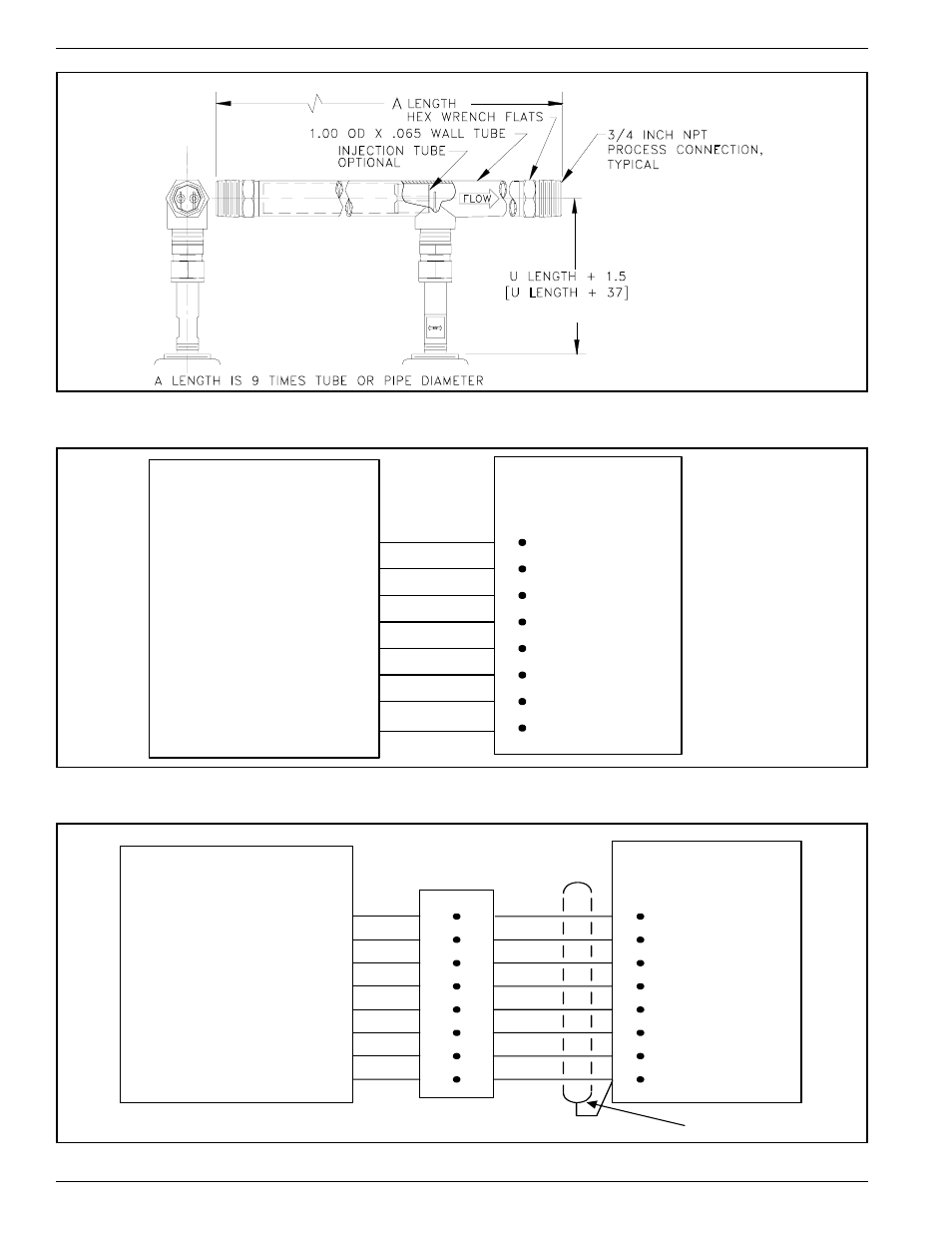 Sensor element | Fluid Components International ST98 Manual Drawings User Manual | Page 4 / 8
