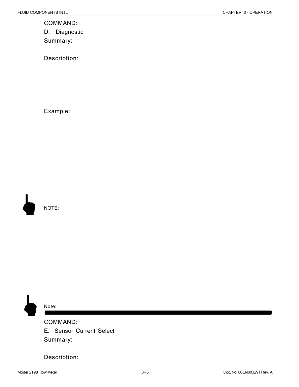 Fluid Components International ST98 Manual Operation User Manual | Page 6 / 16