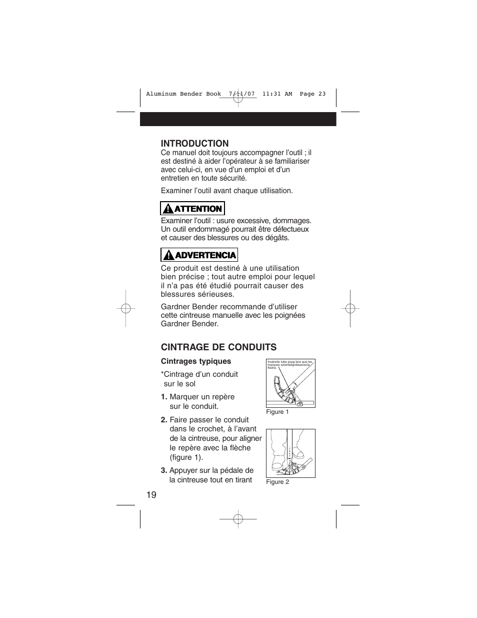 Gardner Bender Hand Bend Guide User Manual | Page 22 / 28