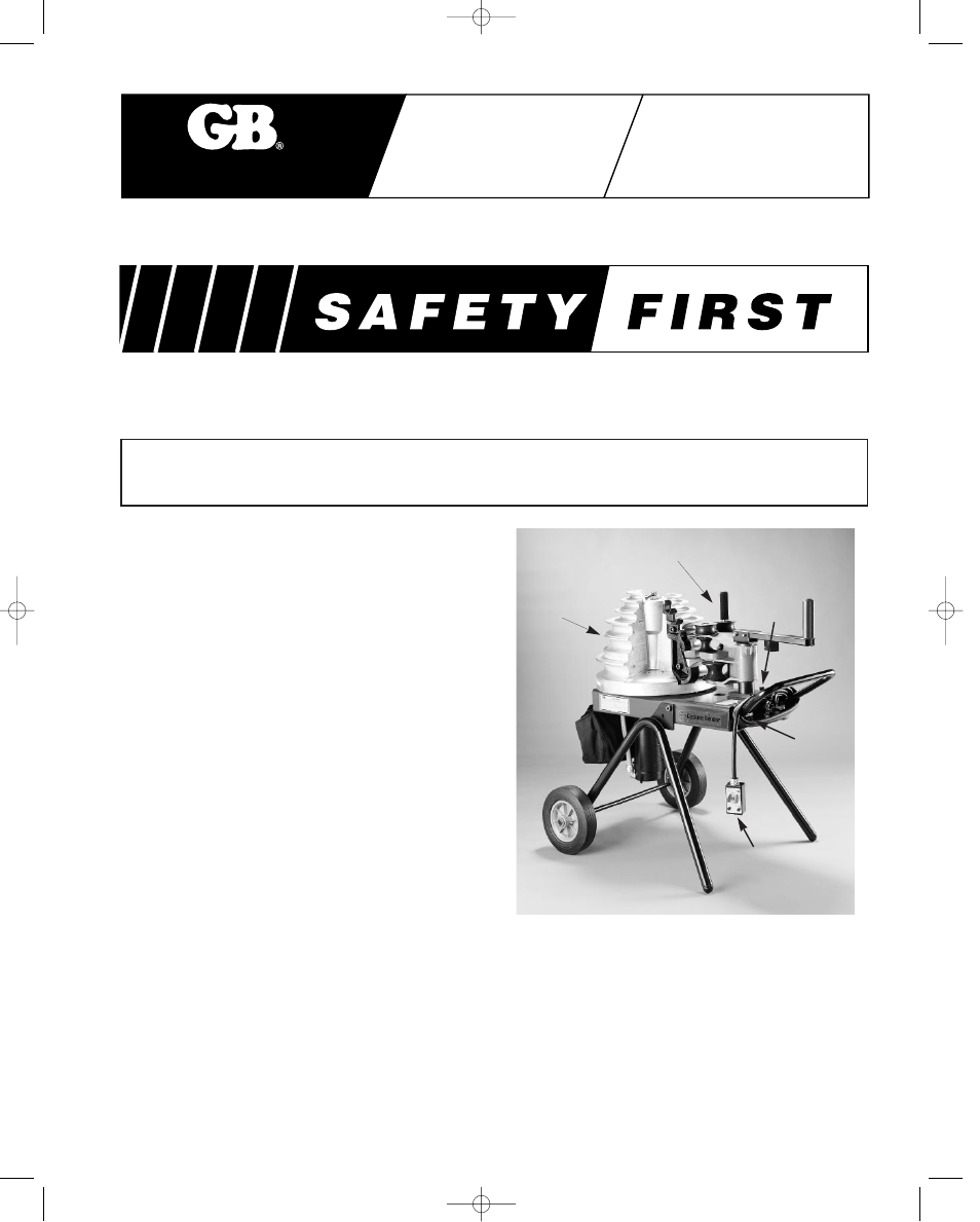 Gardner Bender B2000 Series E Cyclone Bender User Manual | 6 pages