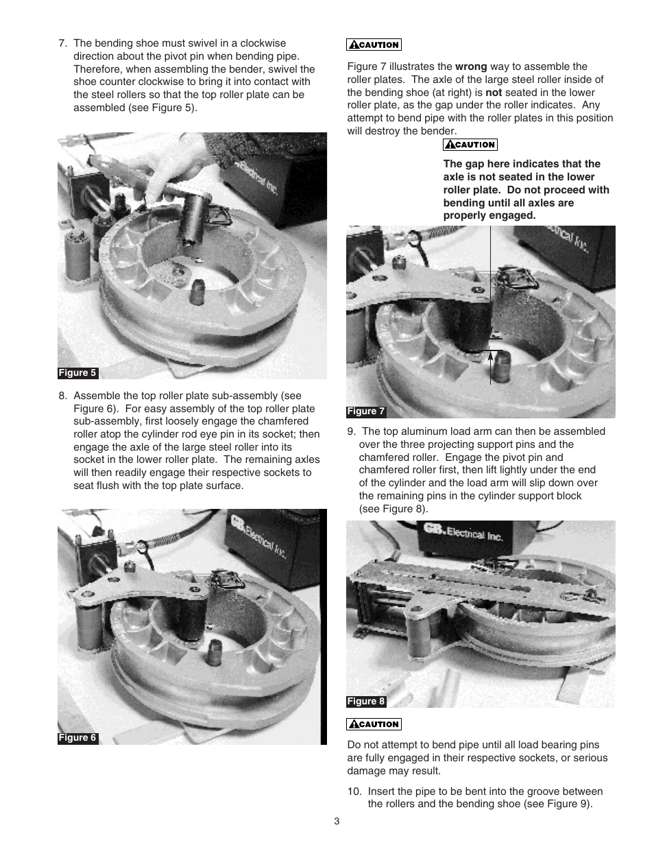 Gardner Bender Mini-Eegor Hydraulic Bender User Manual | Page 3 / 6