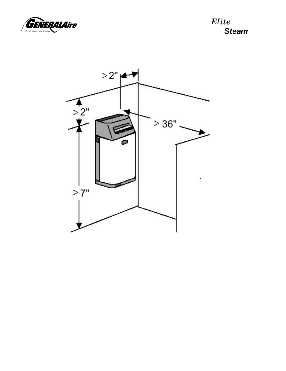 Steam distribution, Istribution | GeneralAire DS20 Elite Steam User Manual | Page 6 / 24