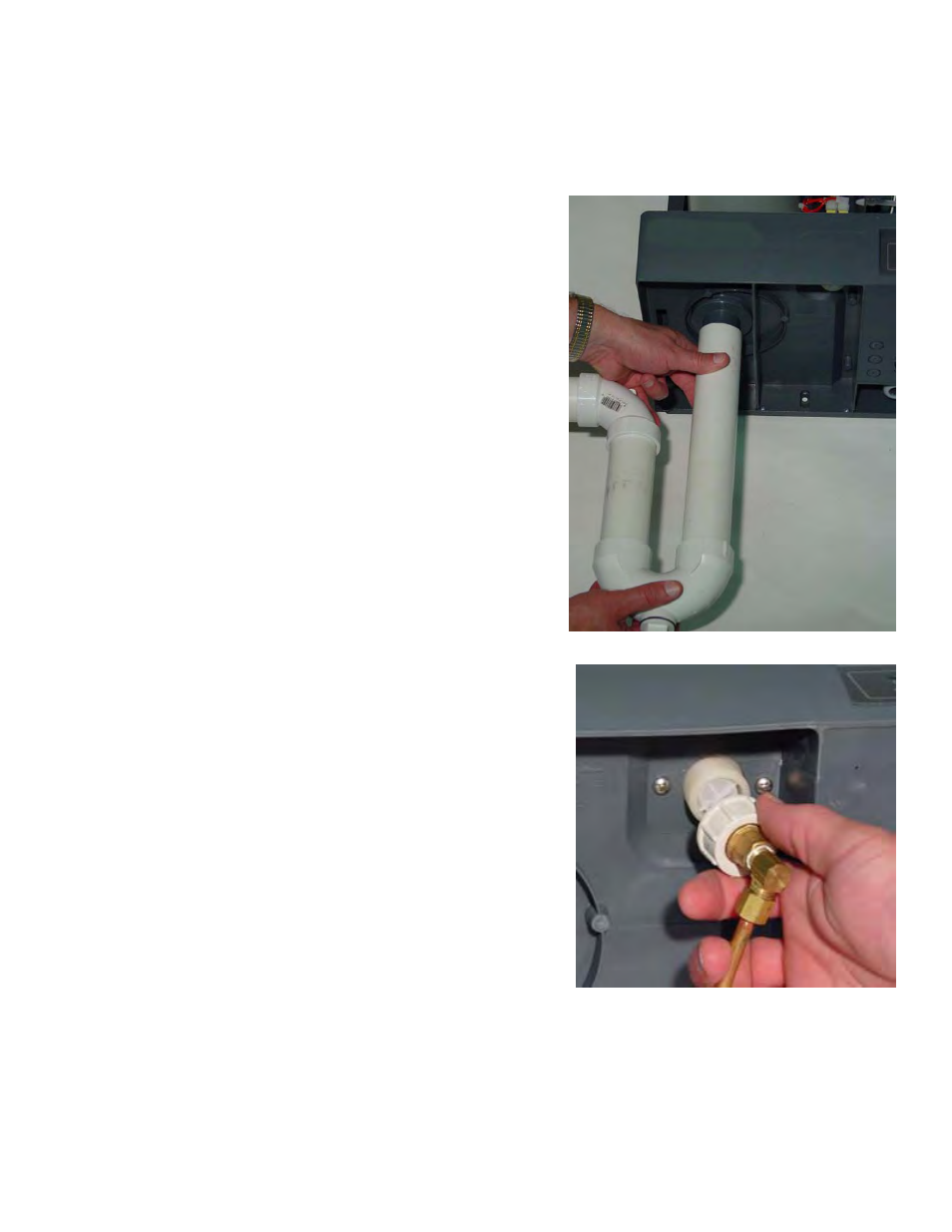 Plumbing, Onnect, Ater | Rain | GeneralAire DS20 Elite Steam User Manual | Page 9 / 24