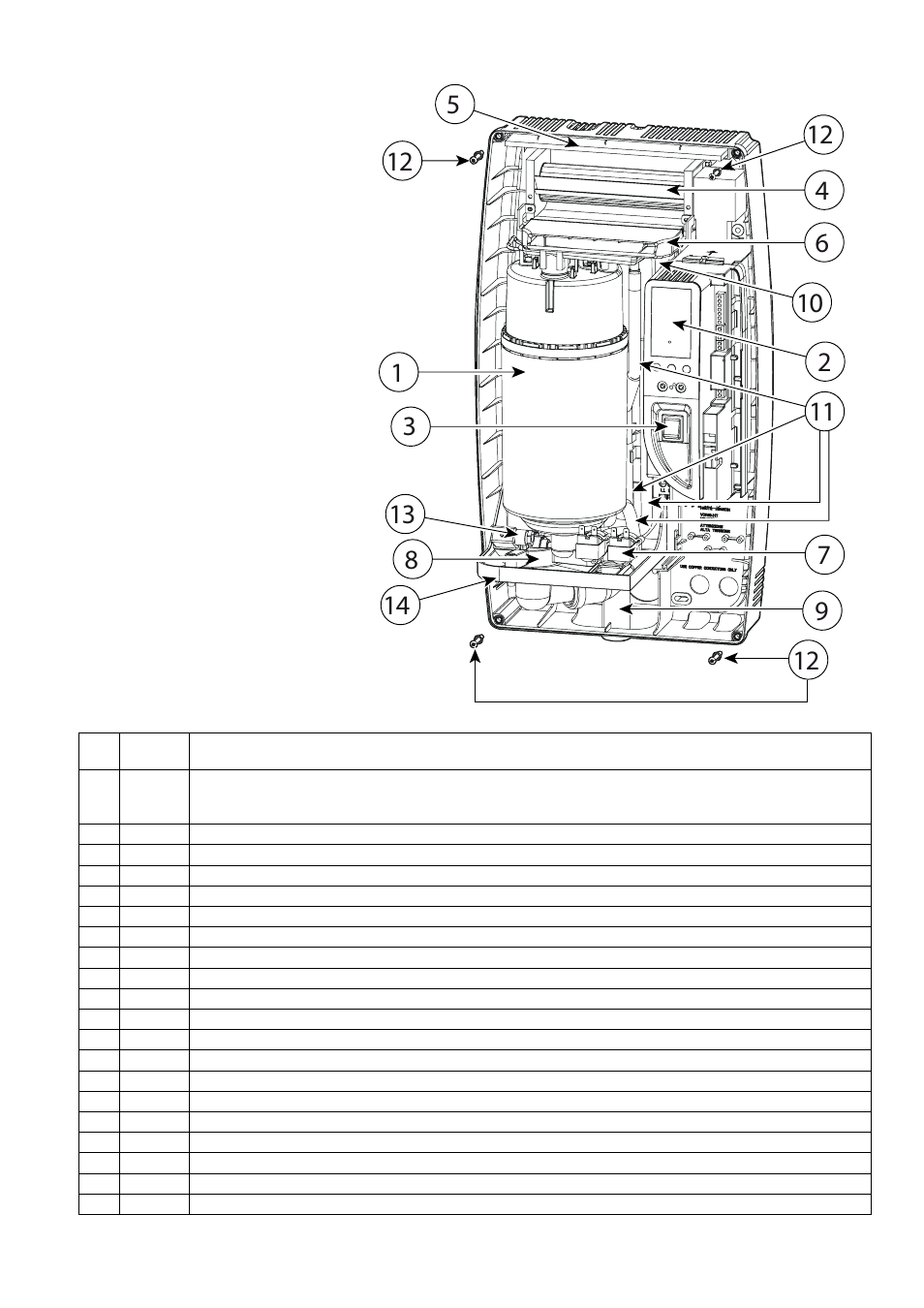 3 replacement parts | GeneralAire DS35 Elite Steam User Manual | Page 22 / 28