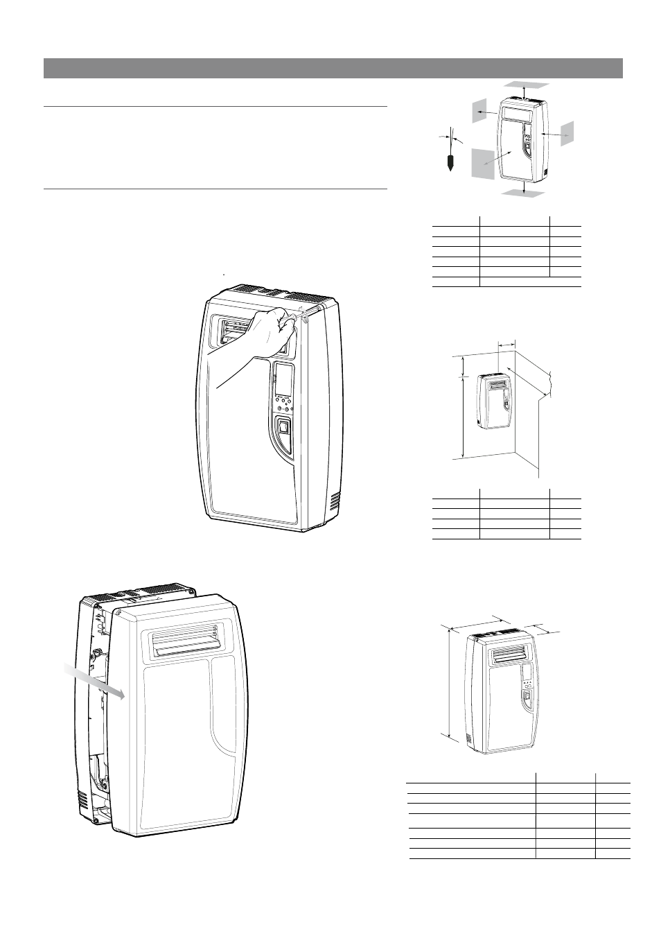 Installation, 1 positioning, 2 mounting | GeneralAire DS35 Elite Steam User Manual | Page 9 / 28