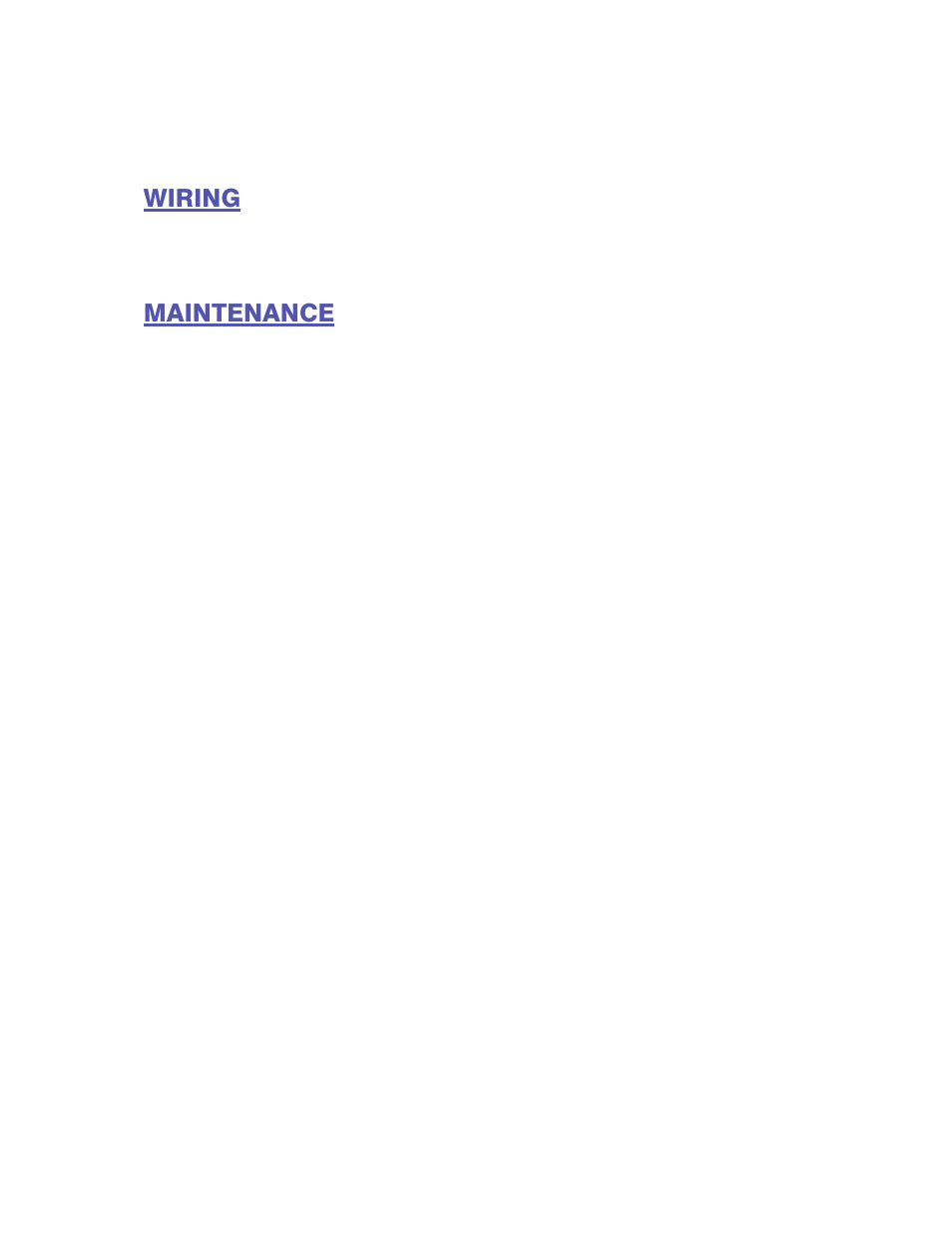 Wiring, Maintenance, Cleaning the lamp | Replacing the lamp | GeneralAire GUV161 User Manual | Page 5 / 5