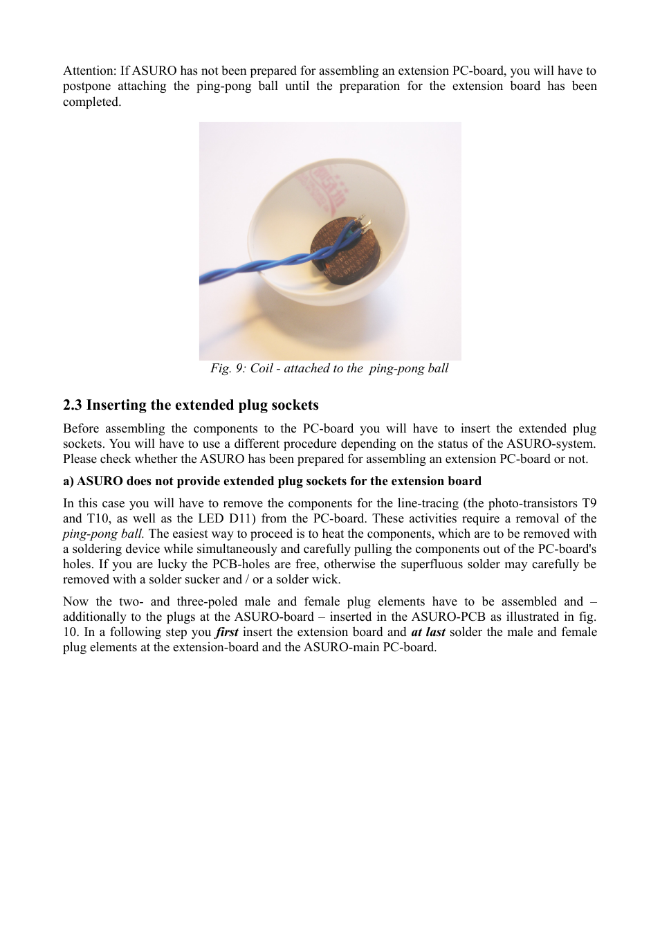 3 inserting the extended plug sockets | Global Specialties ARX-MSP User Manual | Page 7 / 12