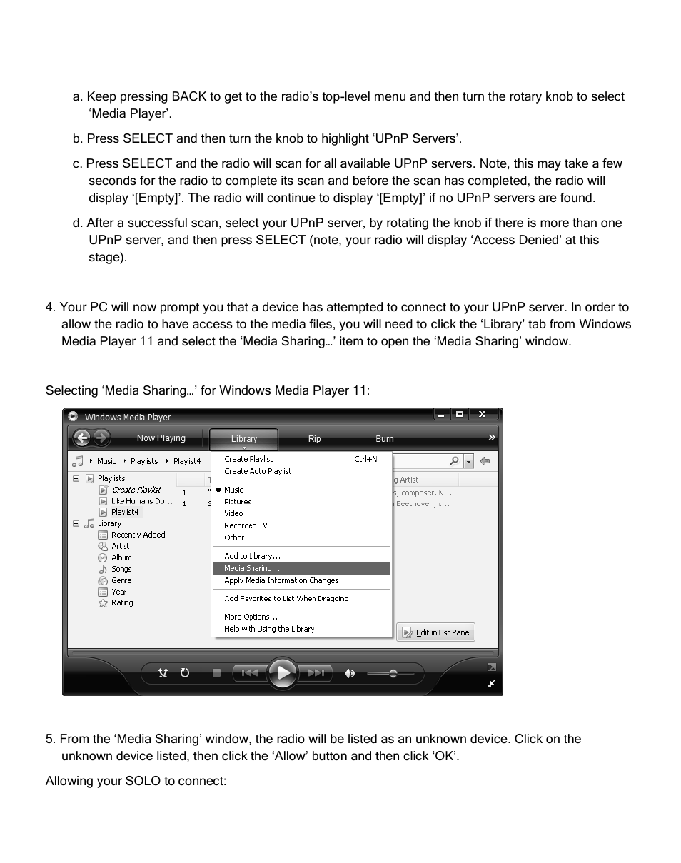 Grace Digital GDI-IRA500 Solo User Manual | Page 37 / 47