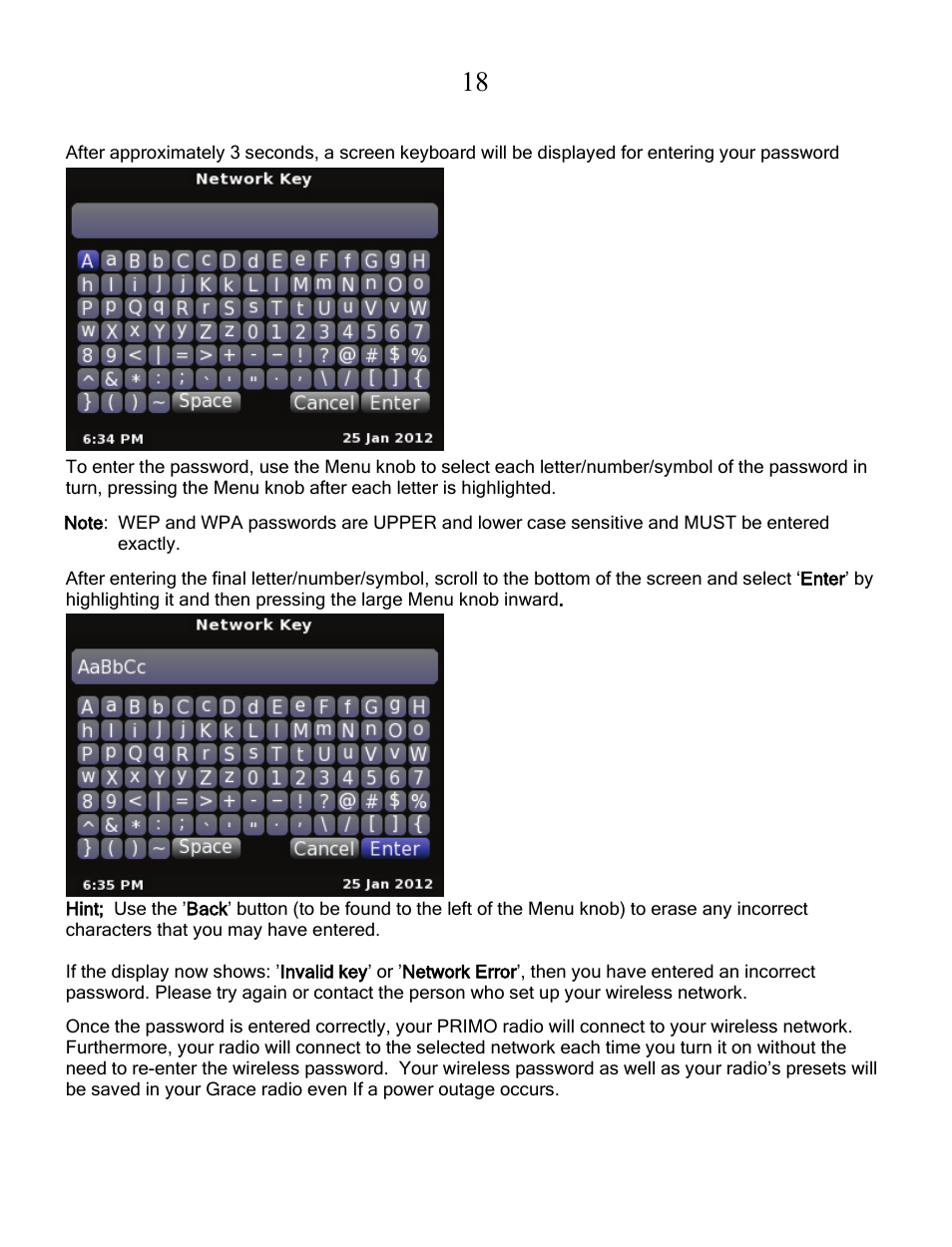 Grace Digital GDI-IRCA700 Primo User Manual | Page 19 / 52