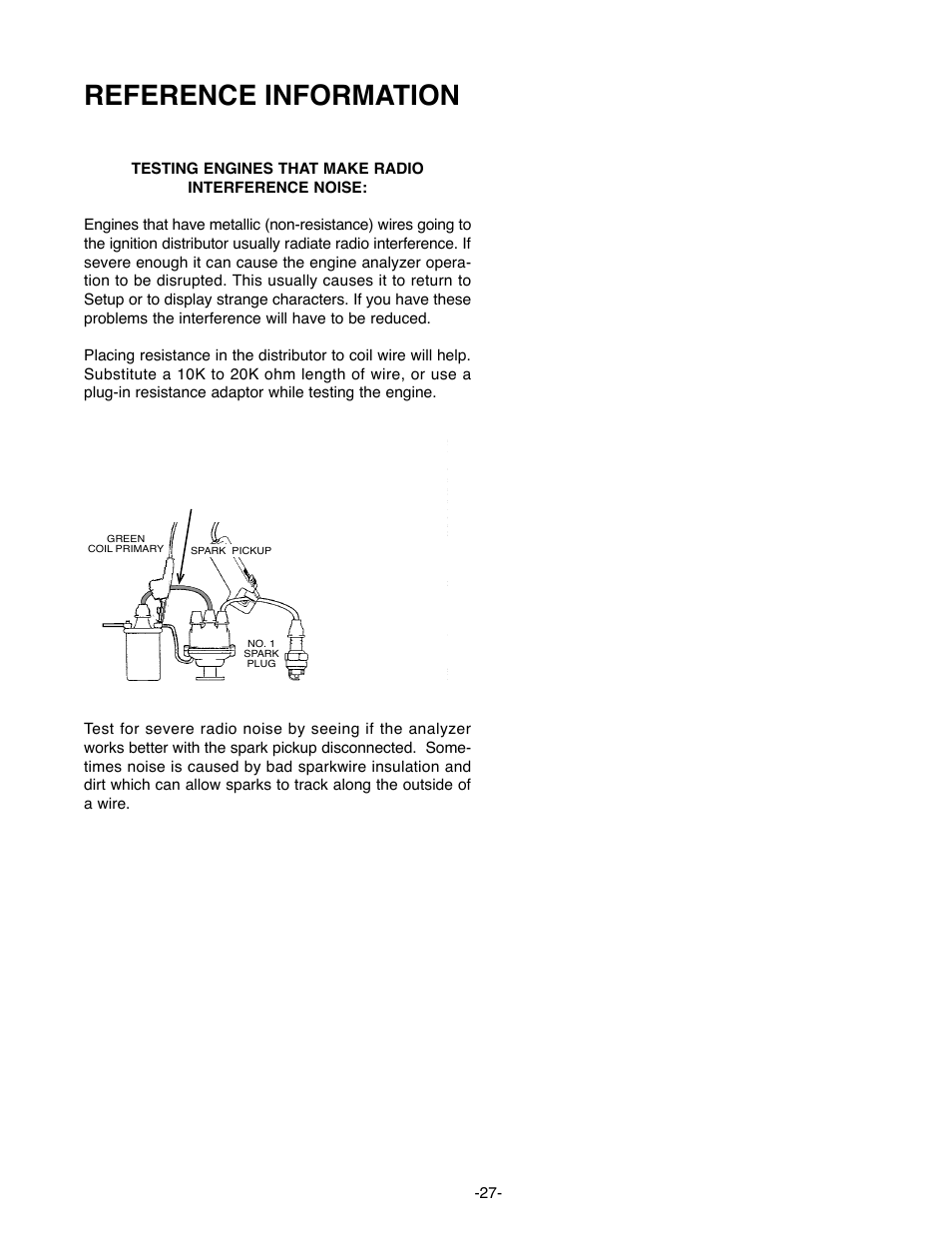 Reference information | GxT Ferret 63 DIAGNOSTIC ENGINE ANALYZER User Manual | Page 29 / 36