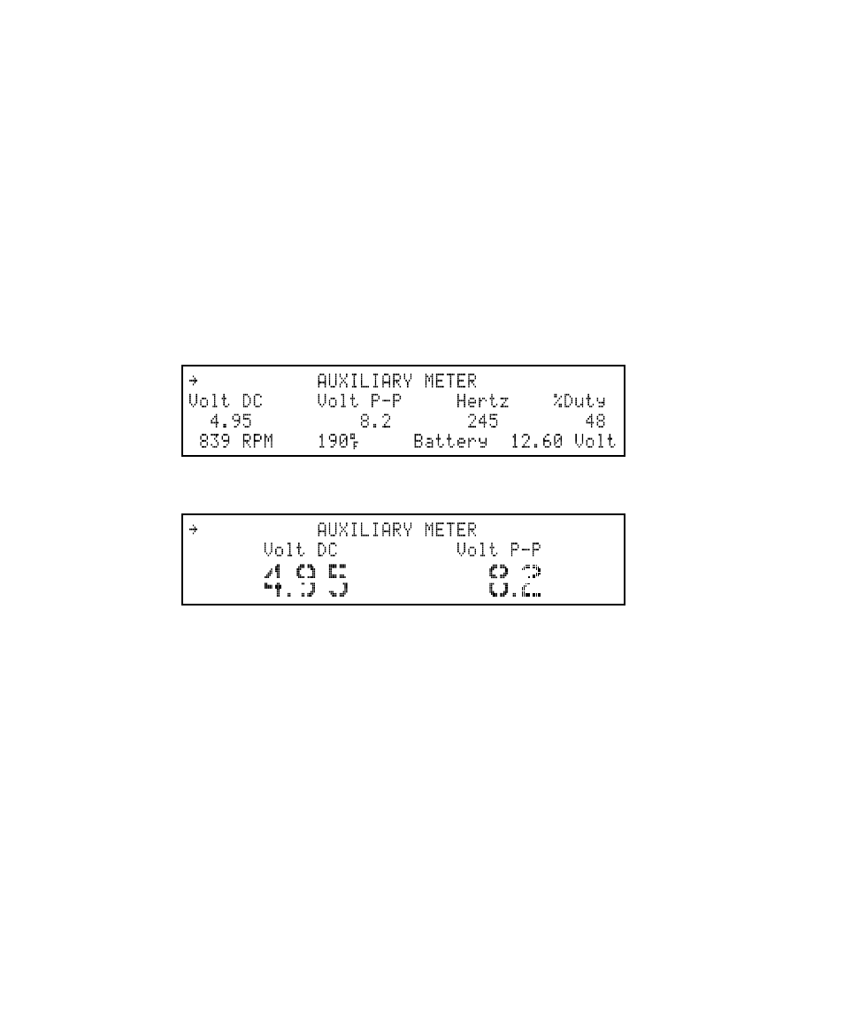 Auxiliary meter, Zero amp probe | GxT Ferret 54 ENGINE DIAGNOSTIC CENTER User Manual | Page 50 / 102