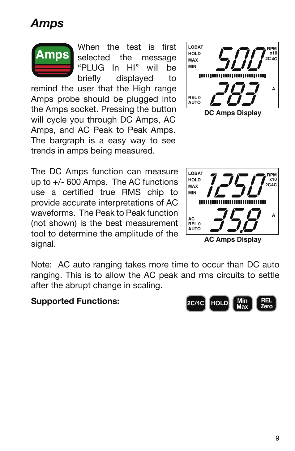 GxT V095-01 Automotive Analyzer User Manual | Page 9 / 24