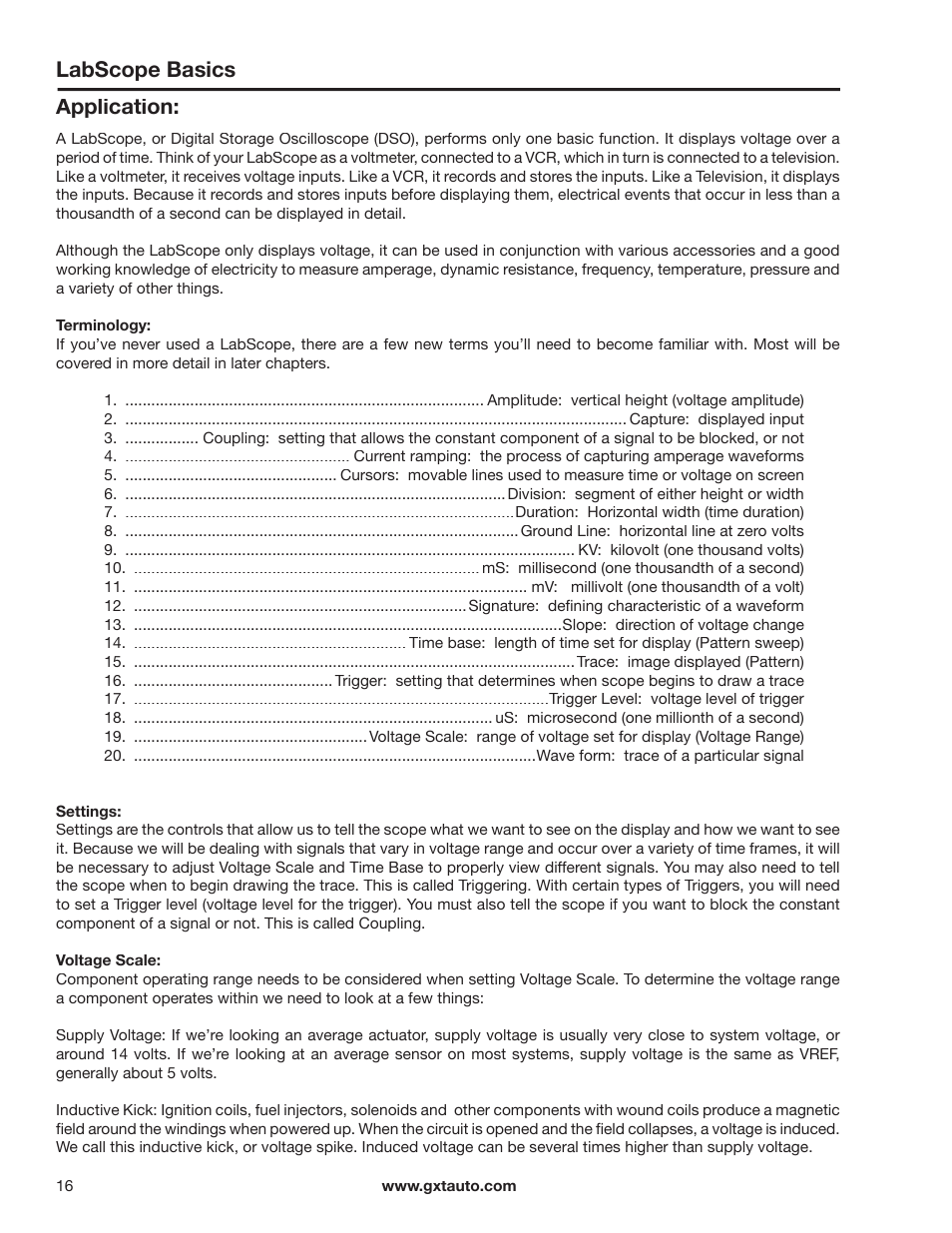 Labscope basics application | GxT Ferret 92 Color Labscope User Manual | Page 16 / 24