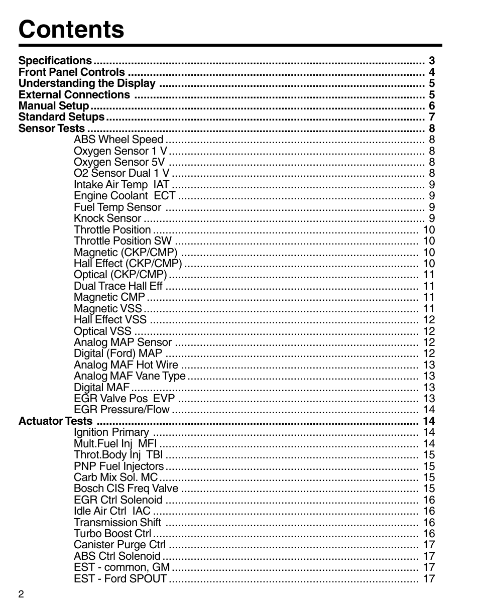 GxT Ferret 91 2-Channel Labscope User Manual | Page 2 / 23