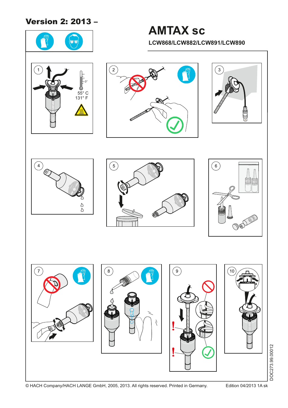 Seite 2, Amtax sc | Hach-Lange AMTAX sc - LCW868_LCW882_LCW891_LCW890 User Manual | Page 2 / 2